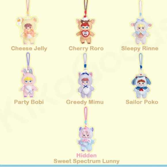 Puffynose Friends Memo Series Plush NWT - Party Bobi - Picture 4 of 4